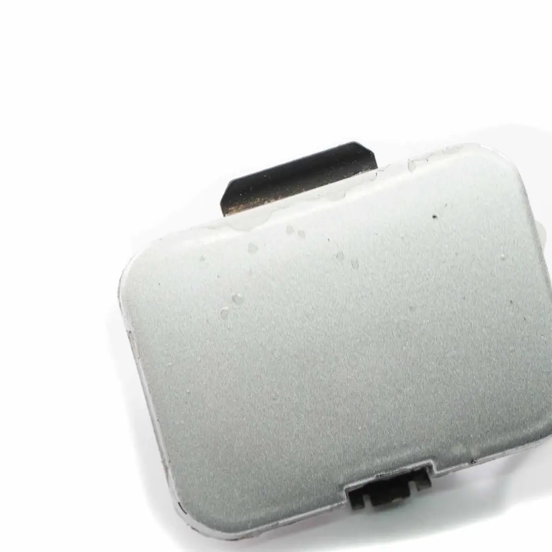 Front Bumper Towing Hook Eye Flap Cover Titan Silver 354 8204288 to BMW E46 Coupe with Part number 1000238 BMW E46 Coupe Front Bumper Towing Hook Eye Flap Cover Titan Silver 354 8204288 - SKU 1000238-TS - Part number 1000238