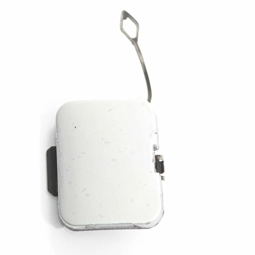 BMW E46 Coupe parachoques delantero gancho Ojo Flap Tapa Titan Plata 354 8204288 - SKU 1000238-TS - Número de pieza 1000238