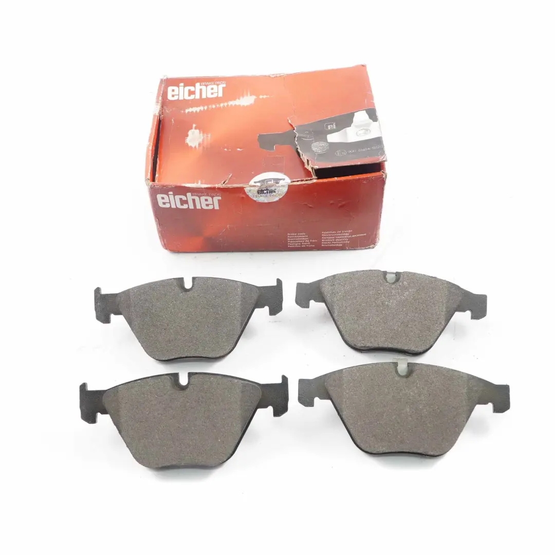 Eicher Rad Vorne Links Rechts Bremsbeläge Verschleiß Set für BMW E60 E63 mit Teilenummer 101110839 BMW E60 E63 Eicher Rad Vorne Links Rechts Bremsbeläge Verschleiß Set - SKU 101110839 - Teilenummer 101110839