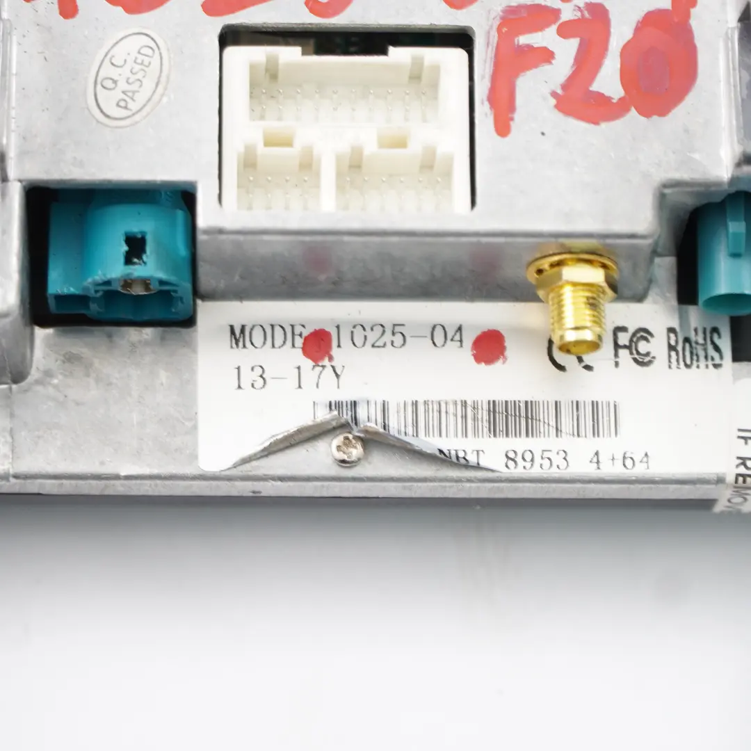 BMW F20 F21 LCI F23 Pantalla de navegación GPS Android Auto CarPlay 10,25" - SKU 1025-04-01 - Número de pieza 1025-04