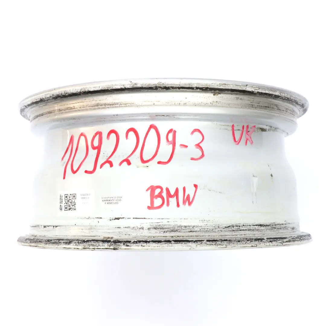 Light Alloy Rim 7J 16" ET:20 Spoke Styling 33 7842653 to BMW E39 Silver Wheel with Part number 1092209 BMW E39 Silver Wheel Light Alloy Rim 7J 16" ET:20 Spoke Styling 33 7842653 - SKU 1092209-3 - Part number 1092209