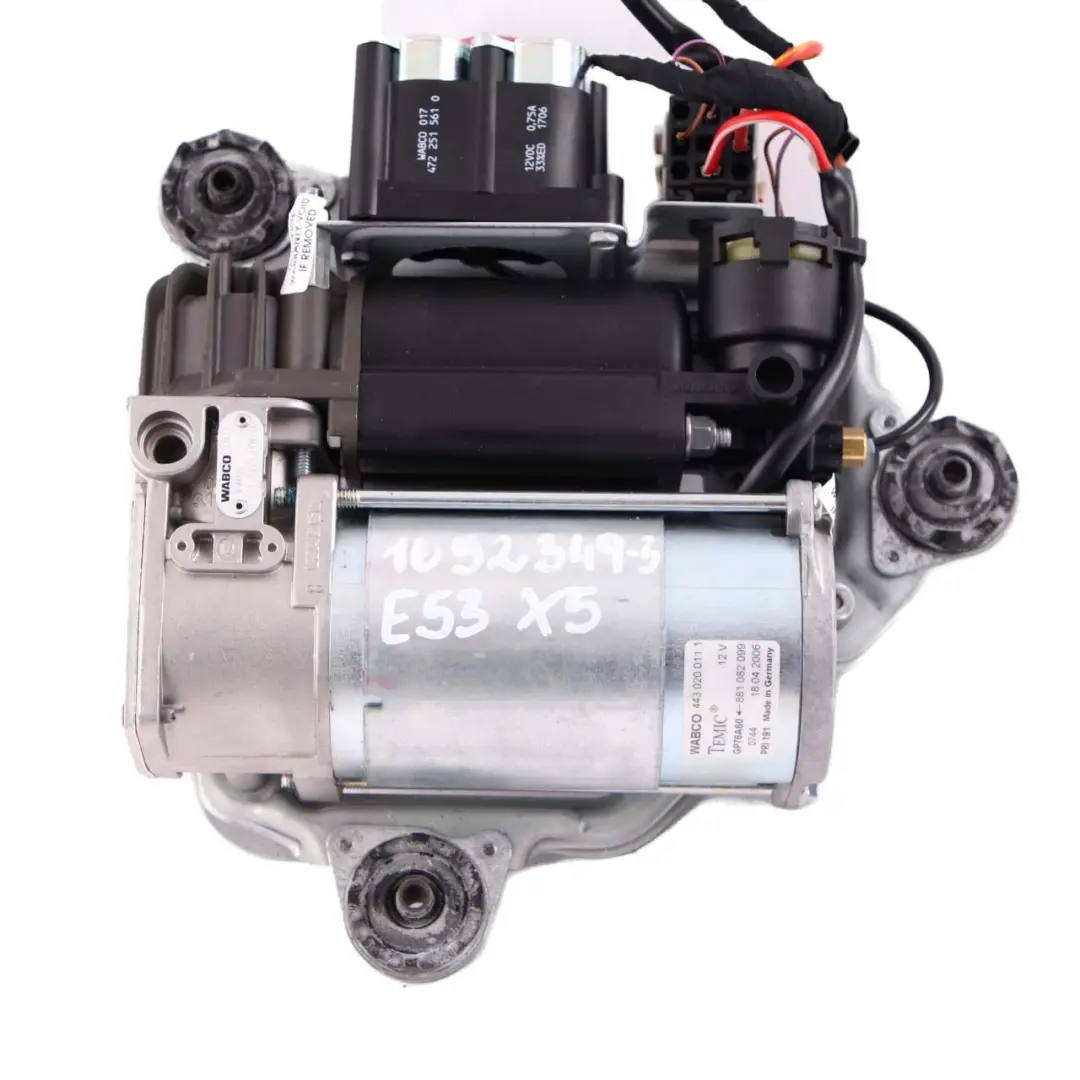 BMW X5 E39 E65 E53 Air Suspension Compressor Supply Device Pump - SKU 1092349-1 - Part number 1092349