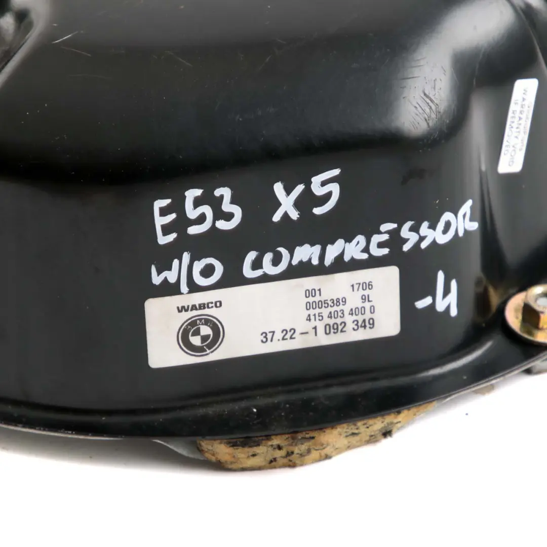 BMW E39 E65 E53 Air Suspension Compressor Supply Device Cover Case Storage Empty - SKU 1092349-4 - Part number 1092349