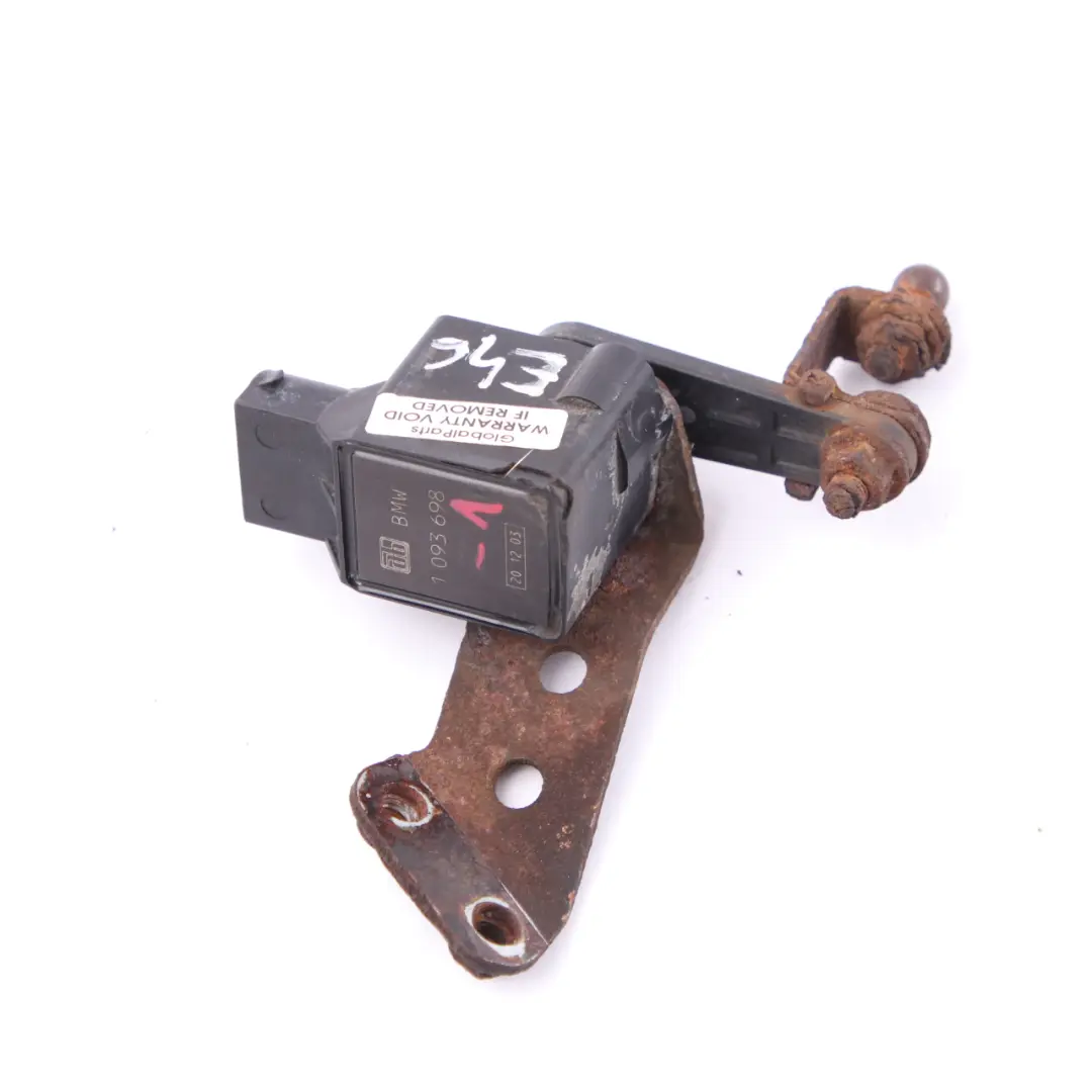 Sensor de nivel de control de faros para BMW X3 X5 E46 E53 E60 E61 E65 E83 con número de pieza 1093698 BMW X3 X5 E46 E53 E60 E61 E65 E83 Sensor de nivel de control de faros - SKU 1093698-1 - Número de pieza 1093698