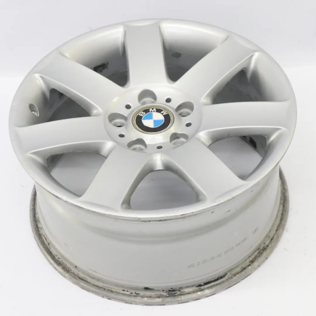 BMW E36 E46 Silver Alloy Wheel Rim 17" Star Spokes 44 ET:47 8J - SKU 1094506-2 - Part number 1094506