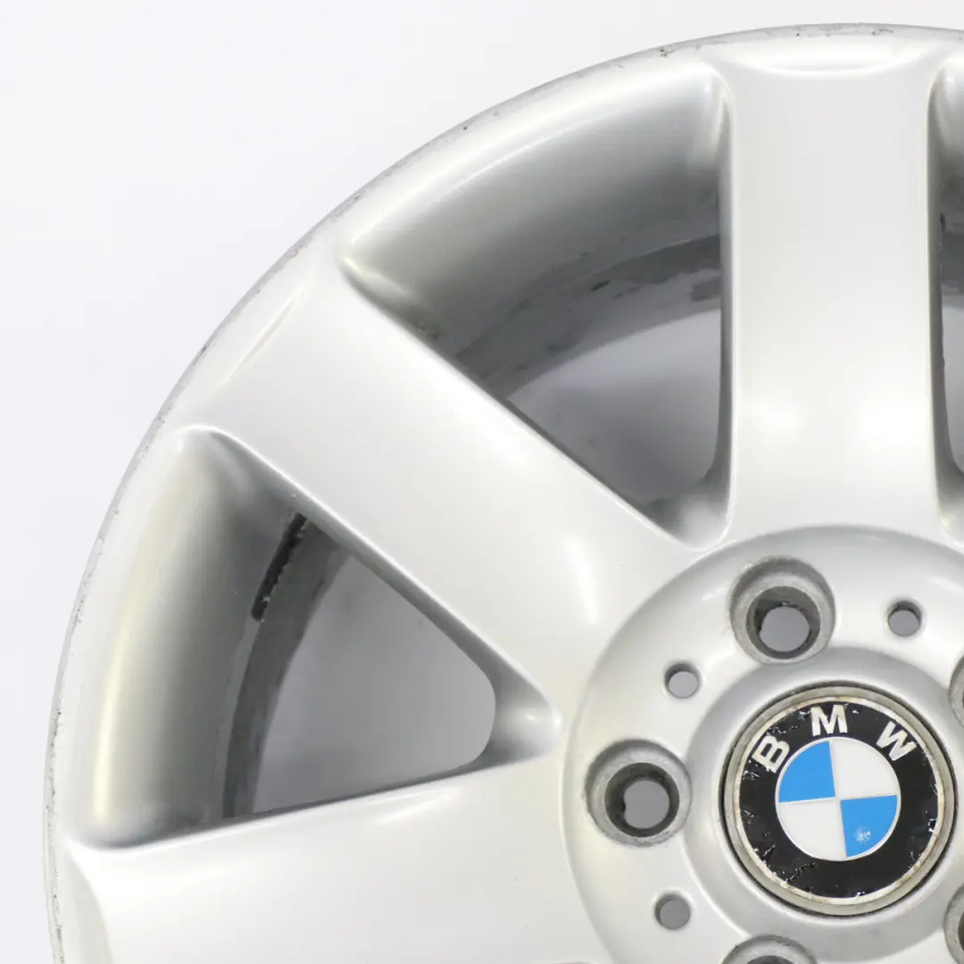 BMW E36 E46 llanta de aleación de plata 17 "radios estrella 44 ET:47 8J - SKU 1094506-3 - Número de pieza 1094506