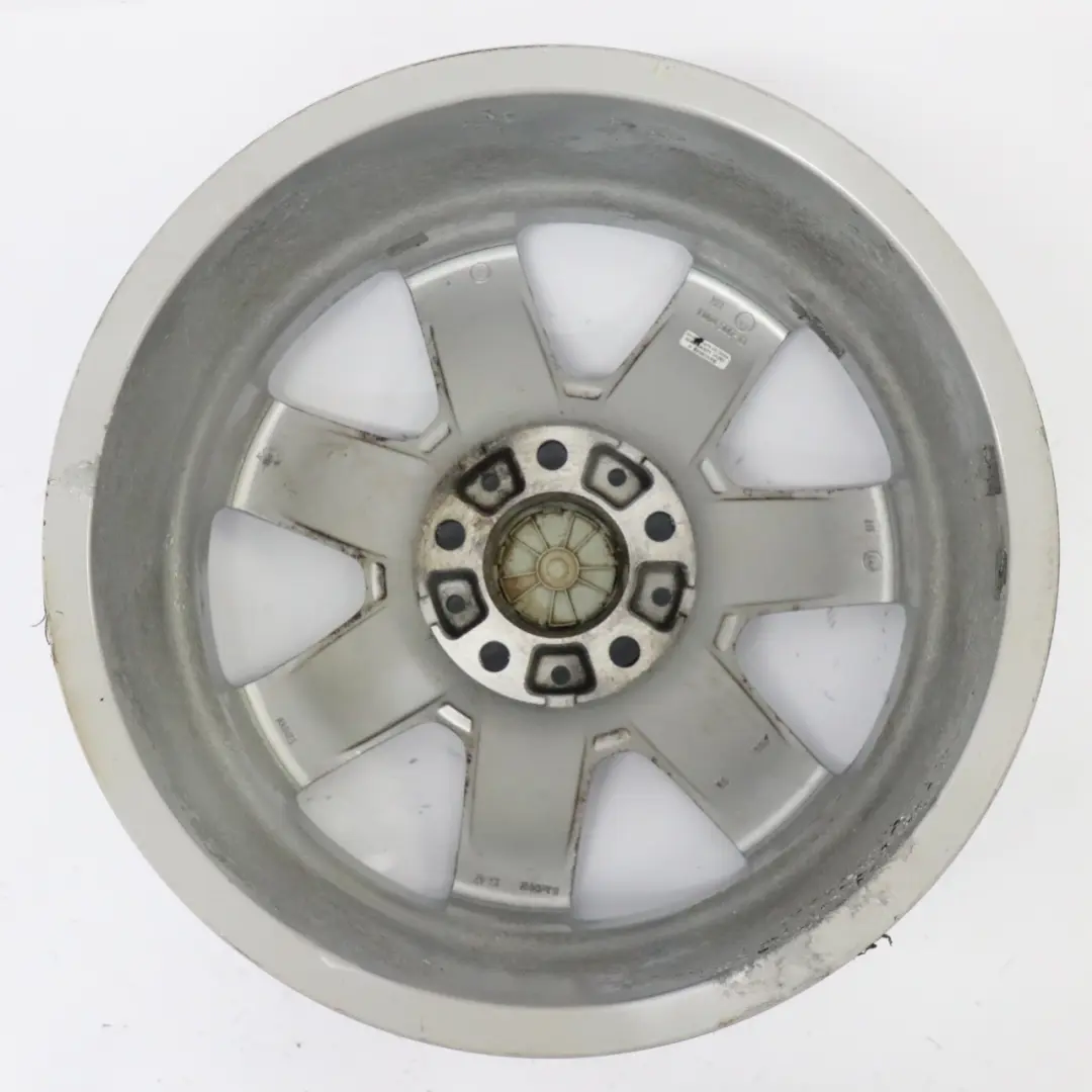 BMW E36 E46 Silver Alloy Wheel Rim 17" Star Spokes 44 ET:47 8J - SKU 1094506-3 - Numéro de pièce 1094506