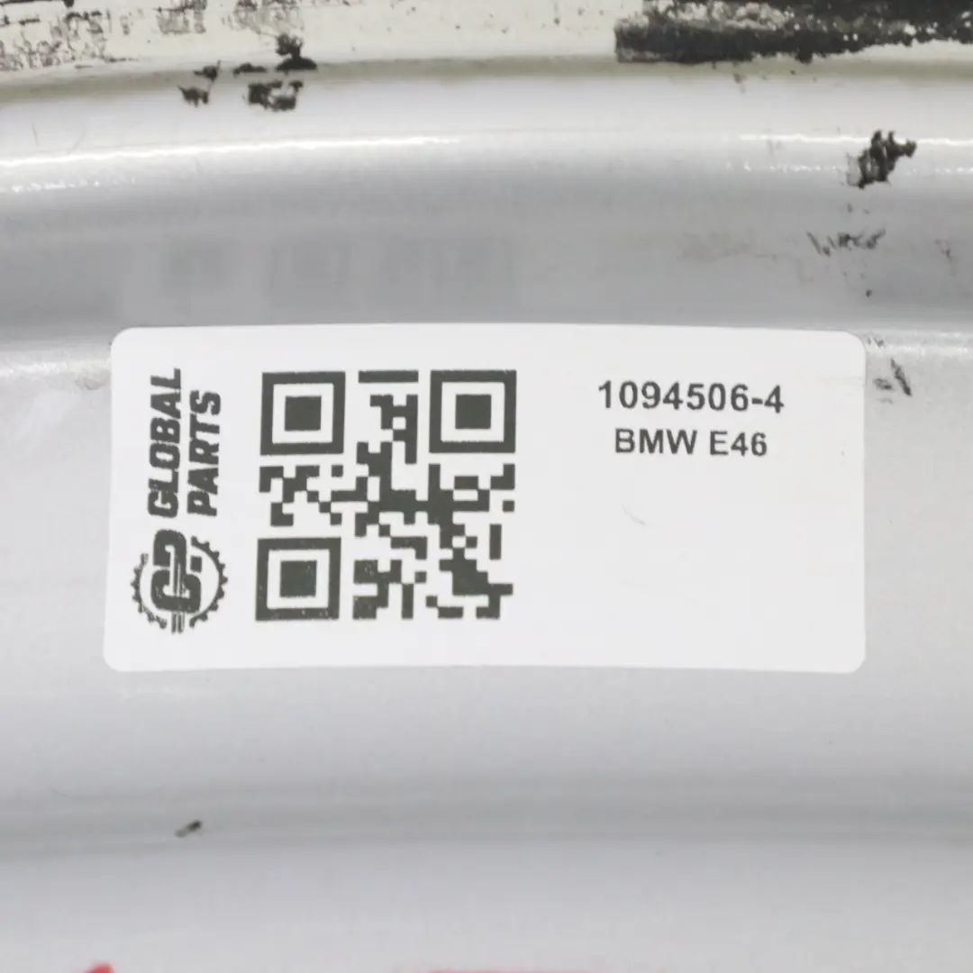 BMW E36 E46 Silver Alloy Wheel Rim 17" Star Spokes 44 ET:47 8J - SKU 1094506-4 - Part number 1094506