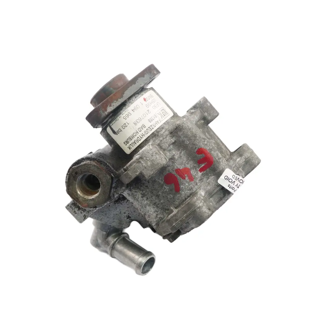 M52 M54 Petrol Power Steering Pump 120 bar LF-30 to BMW 3 Series E46 with Part number 1094965 BMW 3 Series E46 M52 M54 Petrol Power Steering Pump 120 bar LF-30 - SKU 1094965 - Part number 1094965