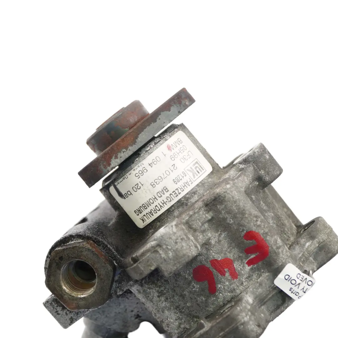 M52 M54 Petrol Power Steering Pump 120 bar LF-30 to BMW 3 Series E46 with Part number 1094965 BMW 3 Series E46 M52 M54 Petrol Power Steering Pump 120 bar LF-30 - SKU 1094965 - Part number 1094965