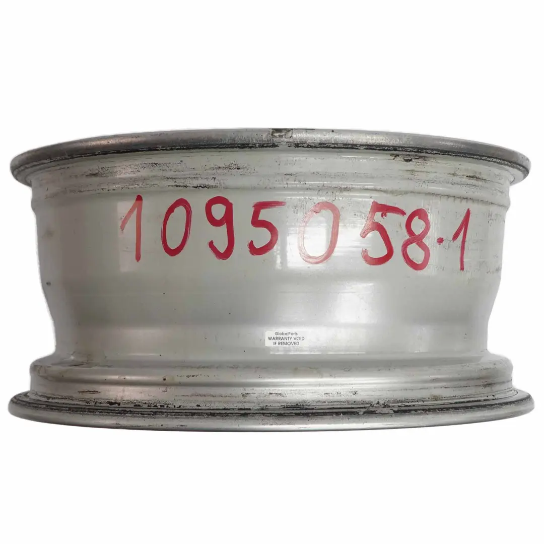 Silberne Leichtmetallfelge 16" Kreuzspeiche 42 7J ET:46 für BMW E36 E46 mit Teilenummer 1095058 BMW E36 E46 Silberne Leichtmetallfelge 16" Kreuzspeiche 42 7J ET:46 - SKU 1095058-1 - Teilenummer 1095058