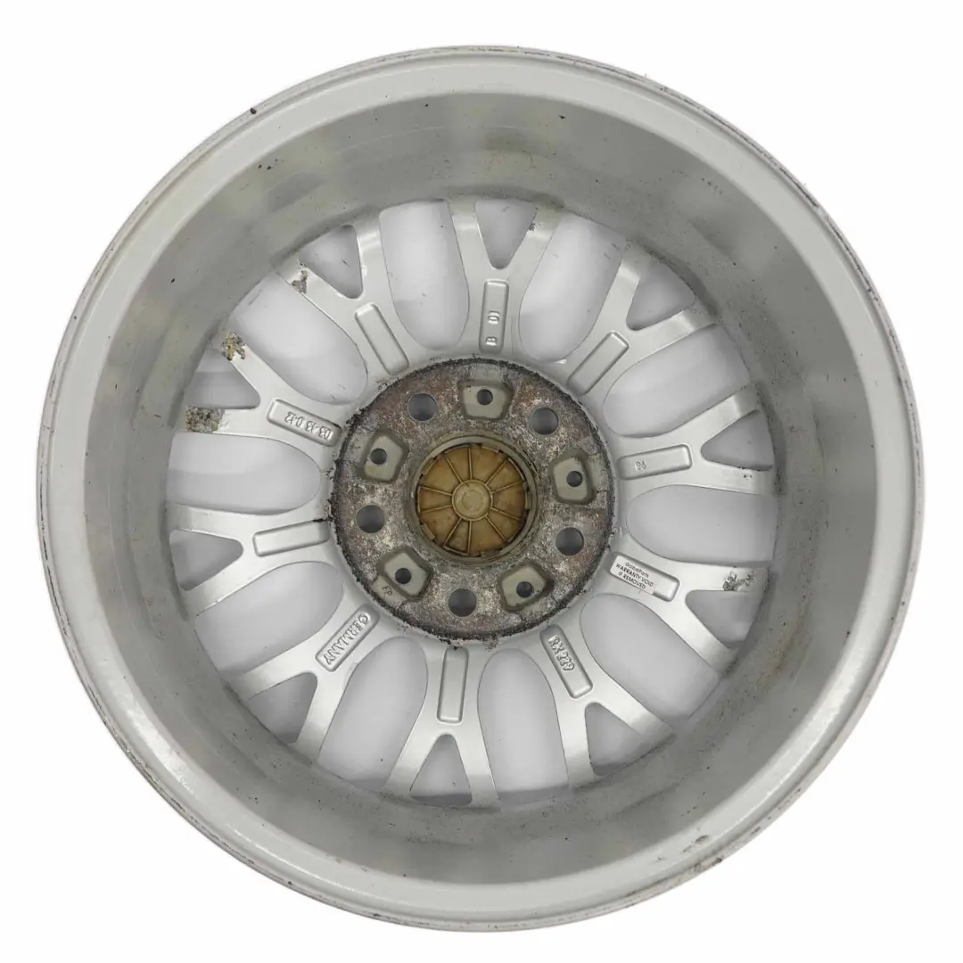 BMW E36 E46 Silver Alloy Wheel Rim 16" Cross Spoke 42 7J ET:46 - SKU 1095058-3 - Part number 1095058