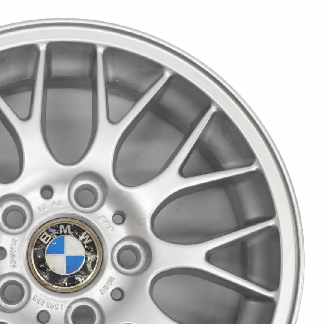 BMW E36 E46 Silver Alloy Wheel Rim 16" Cross Spoke 42 7J ET:46 - SKU 1095058-3 - Part number 1095058