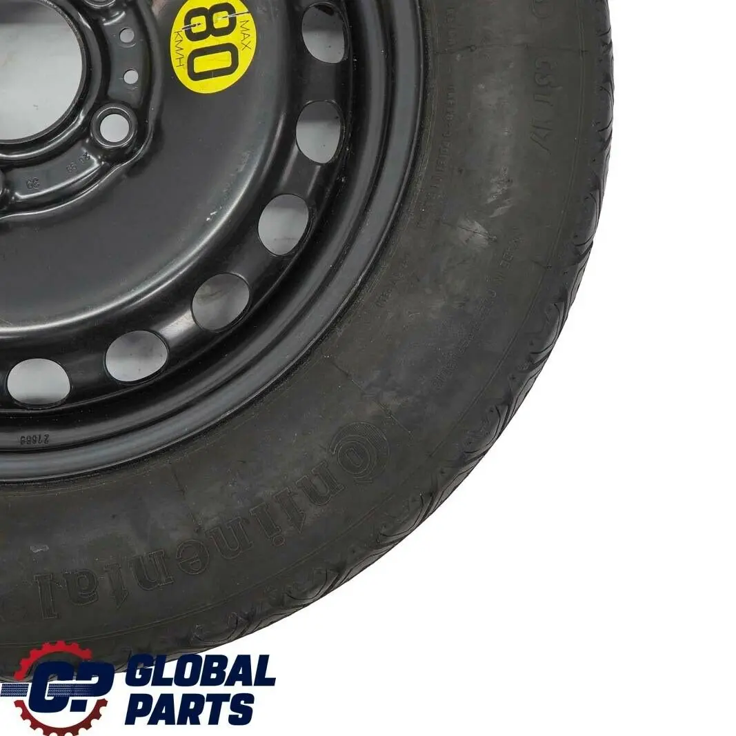 BMW E36 E46 Compact Spare Wheel Steel Black 125/90 R15 15" - SKU 1095069 - Part number 1095069
