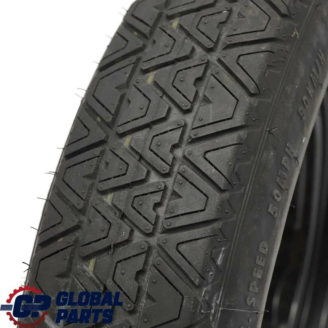 BMW E36 E46 Ruota di scorta compatta in acciaio nero 125/90 R15 15" - SKU 1095069 - Numero di parte 1095069