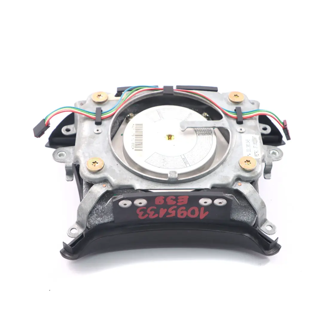 Steering Wheel Airbag Driver's Side Module Air Bag Black 1095134 to BMW E39 with Part number 1095133 BMW E39 Steering Wheel Airbag Driver's Side Module Air Bag Black 1095134 - SKU 1095133 - Part number 1095133