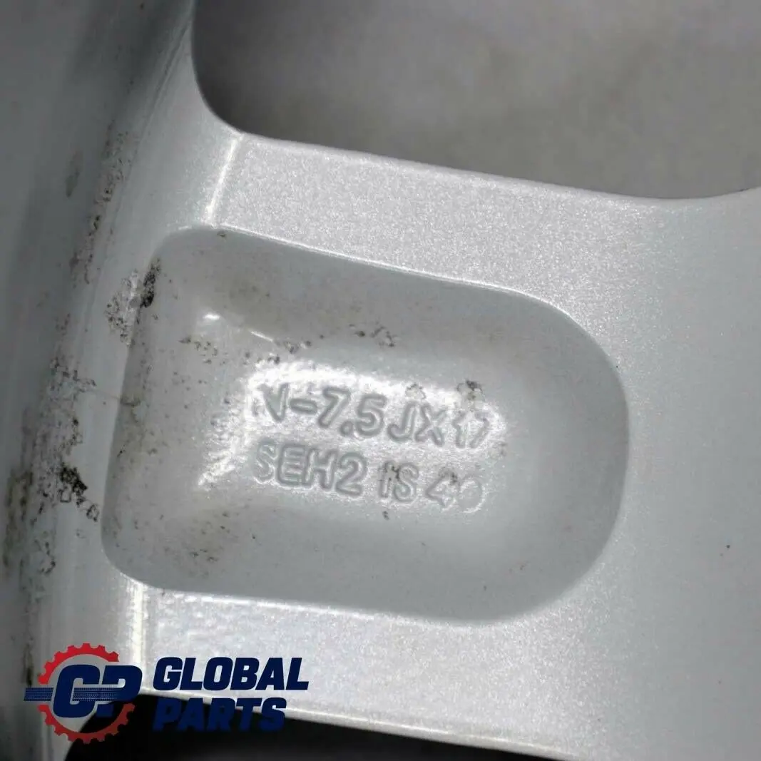 Alu Felge Scheibenrad Leichtmetall 17" 235/65 Star Spoke 57 7,5J für BMW X5 E53 mit Teilenummer 1096159 BMW X5 E53 Alu Felge Scheibenrad Leichtmetall 17" 235/65 Star Spoke 57 7,5J - SKU 1096159-2 - Teilenummer 1096159