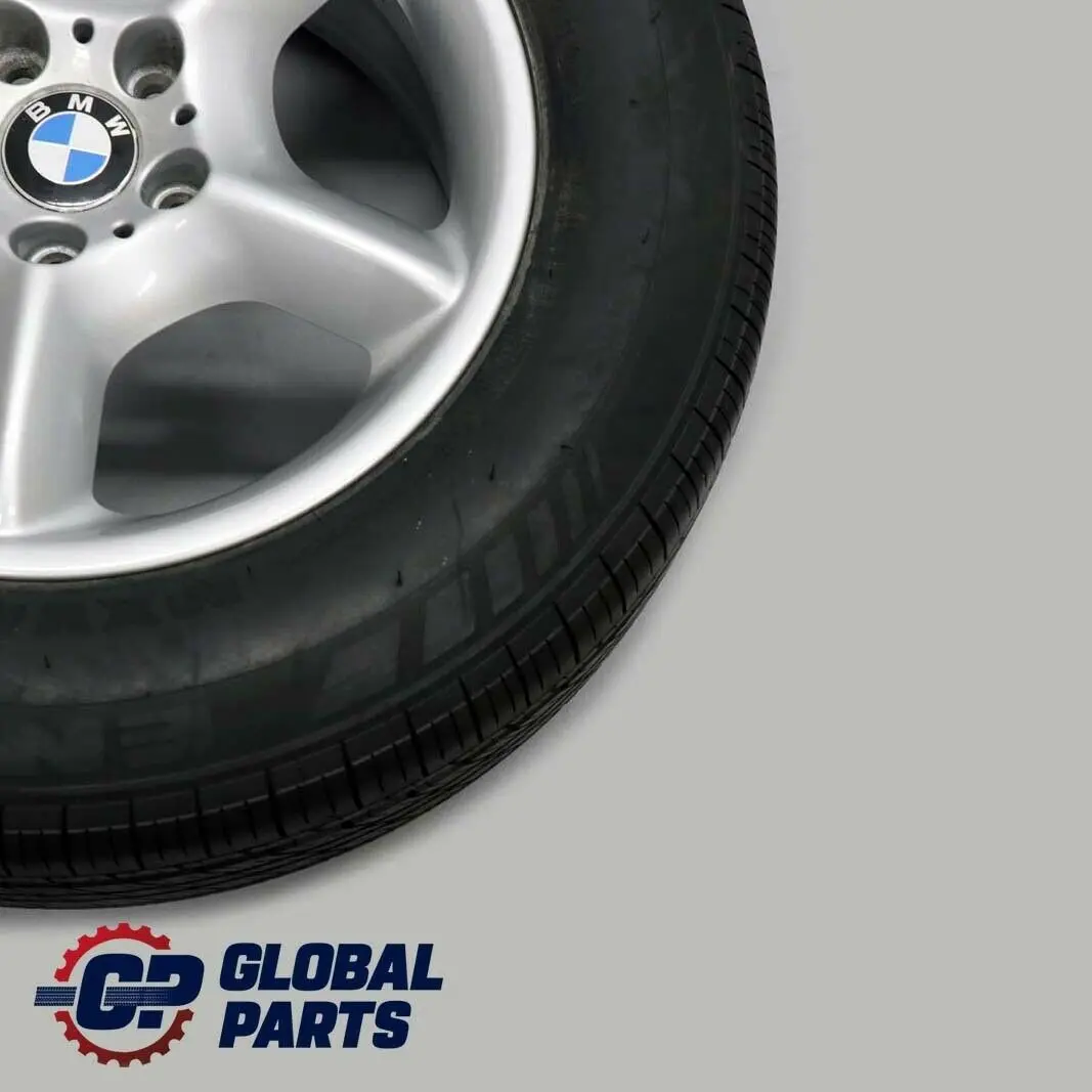 Jantes Alu Alliage de Roue a Disque 17" 235/65 etoile Spoke 57 7,5J pour BMW X5 E53 à propos du numéro de pièce 1096159 BMW X5 E53 Jantes Alu Alliage de Roue a Disque 17" 235/65 etoile Spoke 57 7,5J - SKU 1096159-2 - Numéro de pièce 1096159