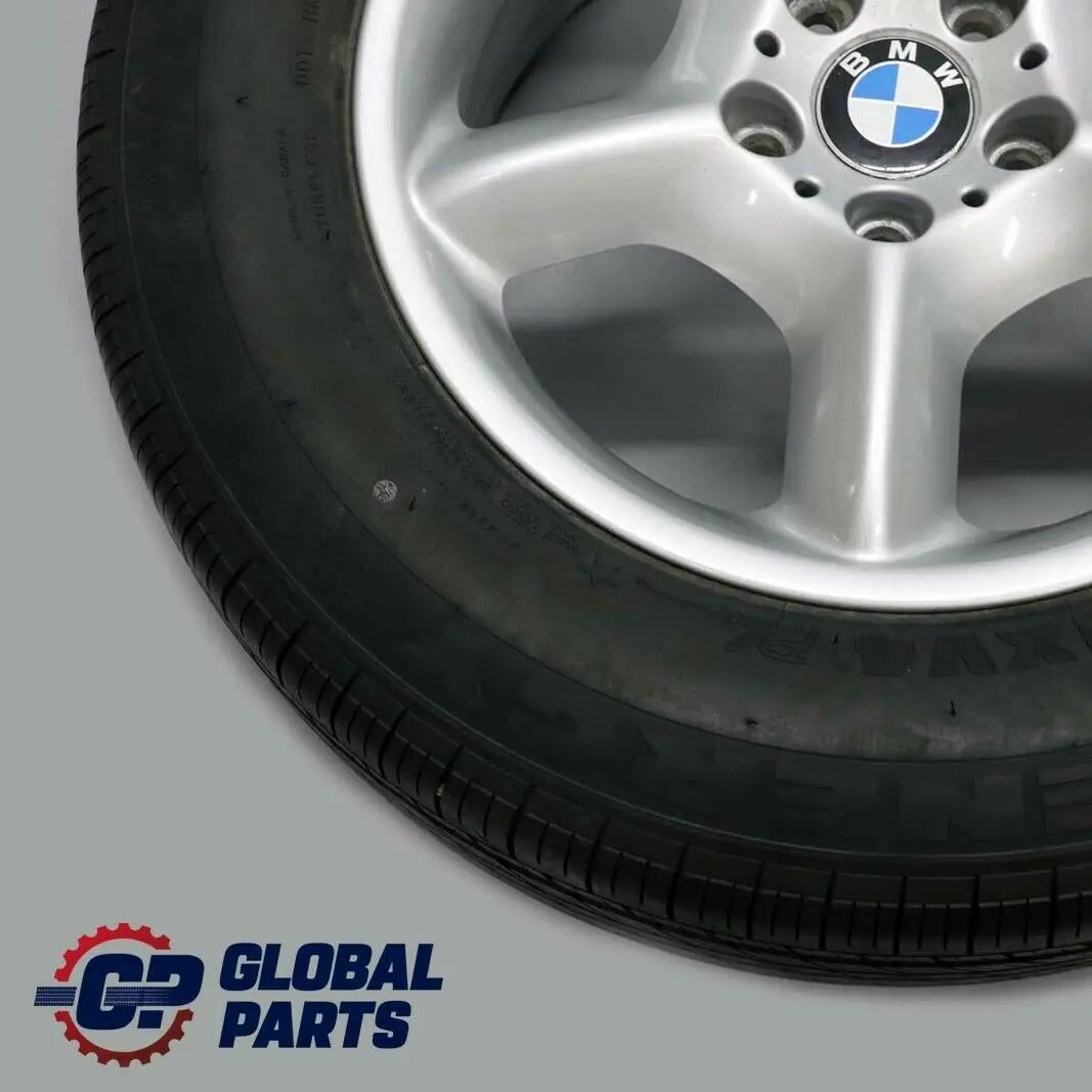 BMW X5 E53 Cerchio AlluMini o Disco Rotante Lega 17" 235/65 Star Raggio 57 7,5J - SKU 1096159-2 - Numero di parte 1096159