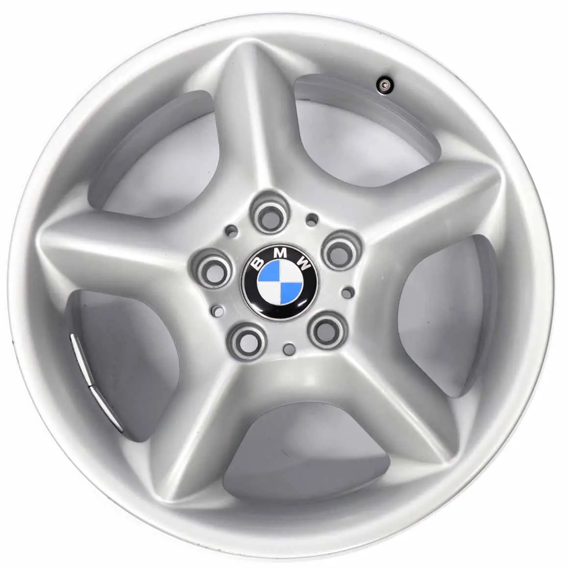 BMW X5 E53 Argento Cerchio in lega 17" A Raggi Stellari 57 ET:40 7,5J 1096159