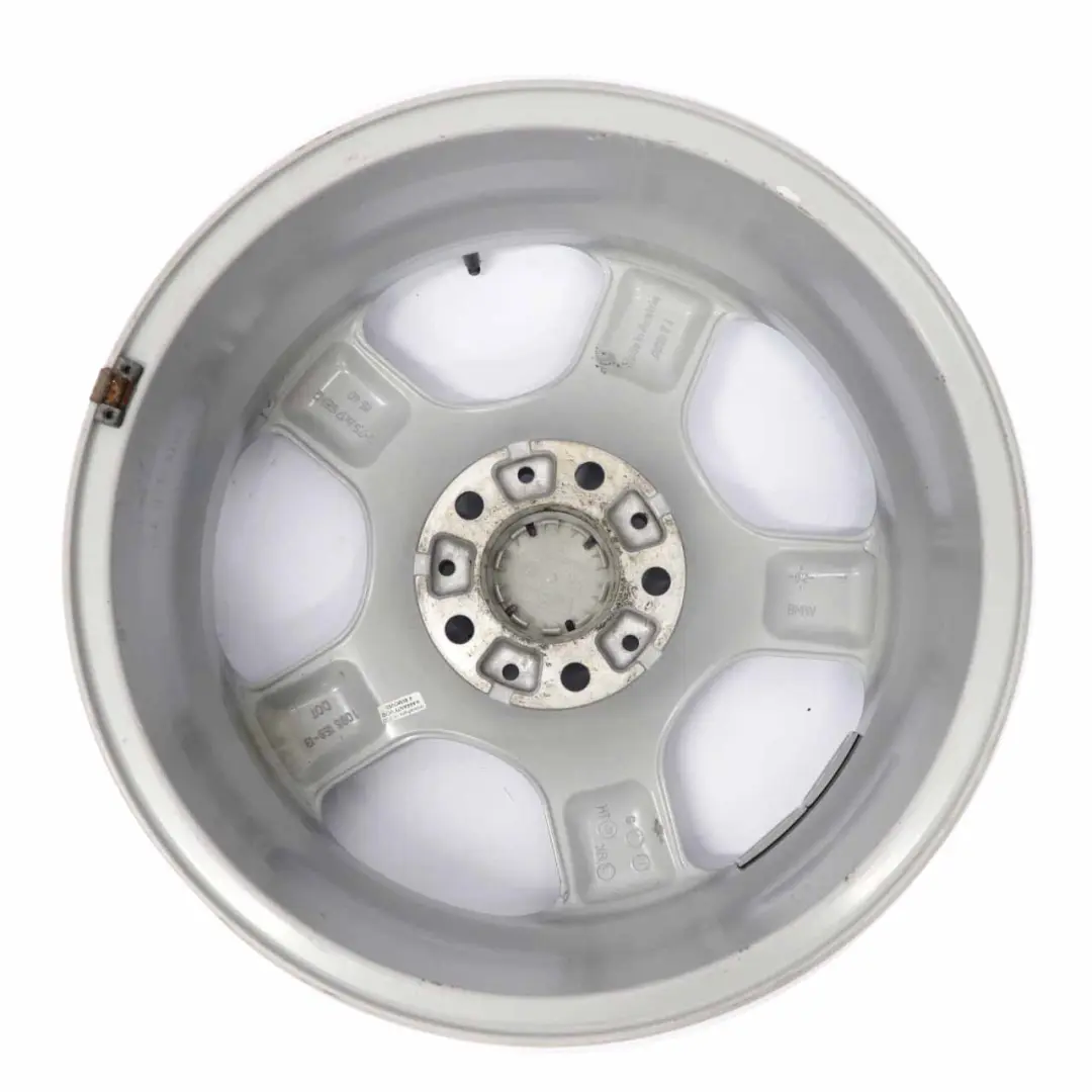 BMW X5 E53 Silver Wheel Alloy Rim 17" Star Spoke 57 ET:40 7,5J - SKU 1096159-4 - Part number 1096159