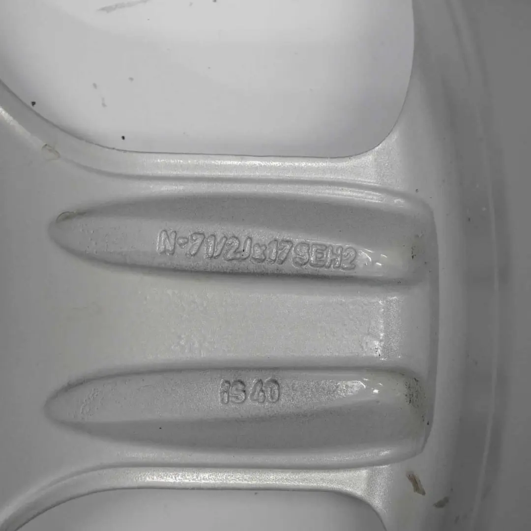 Silber Alu Felge Alufelge 17" Sternspeiche 57 ET:40 7,5J für BMW X5 er E53 mit Teilenummer 1096159 BMW X5 er E53 Silber Alu Felge Alufelge 17" Sternspeiche 57 ET:40 7,5J - SKU 1096159-5 - Teilenummer 1096159