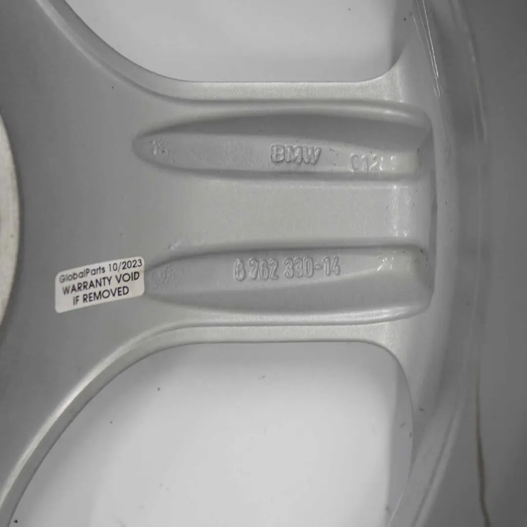 BMW X5 Series E53 Silver Wheel Alloy Rim 17" Star Spoke 57 ET:40 7,5J - SKU 1096159-5 - Part number 1096159