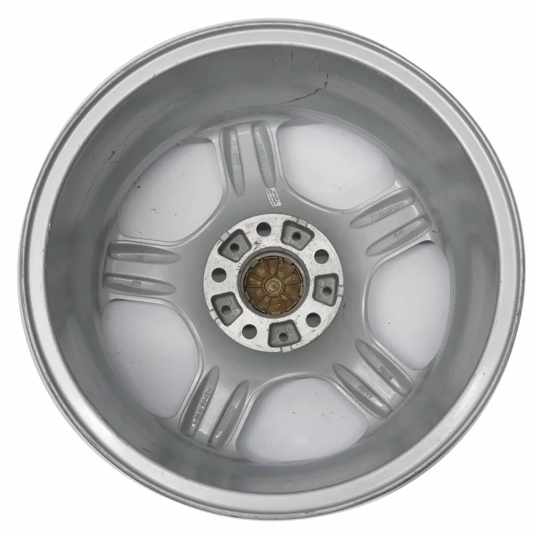 BMW X5 E53 Argento AlluMini o Cerchione IN Lega 17" Raggi a Stella 57 ET: - SKU 1096159-5 - Numero di parte 1096159