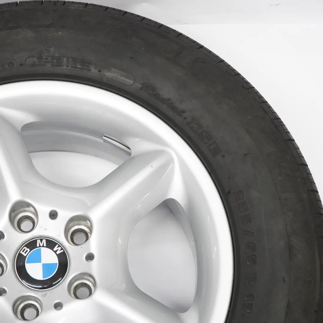 BMW X5 E53 Llanta De Aleación 17" 7,5J ET:40 neumático 235/65 R17 Star Spoke 57 - SKU 1096159-8 - Número de pieza 1096159
