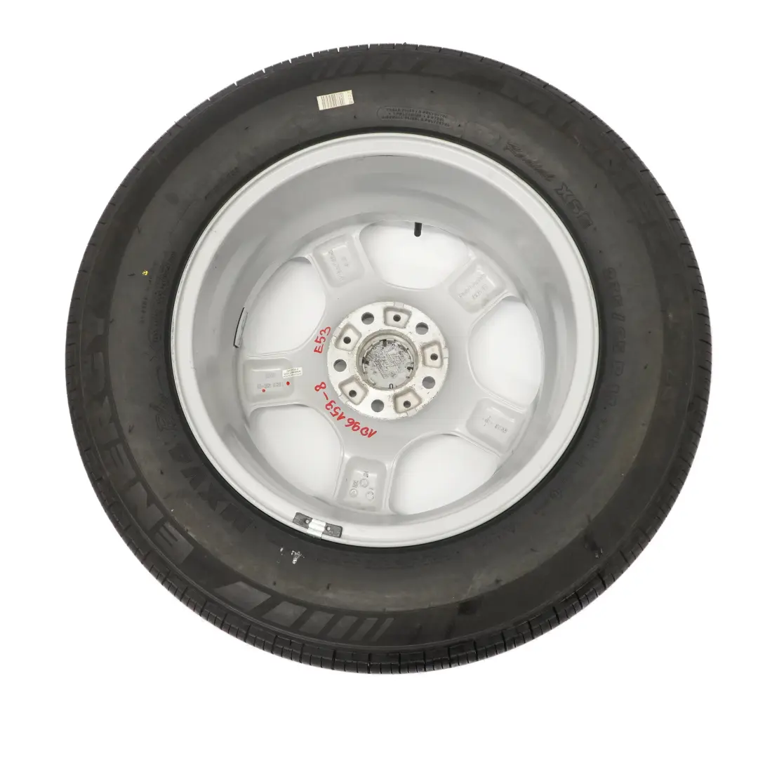 BMW X5 E53 Llanta De Aleación 17" 7,5J ET:40 neumático 235/65 R17 Star Spoke 57 - SKU 1096159-8 - Número de pieza 1096159