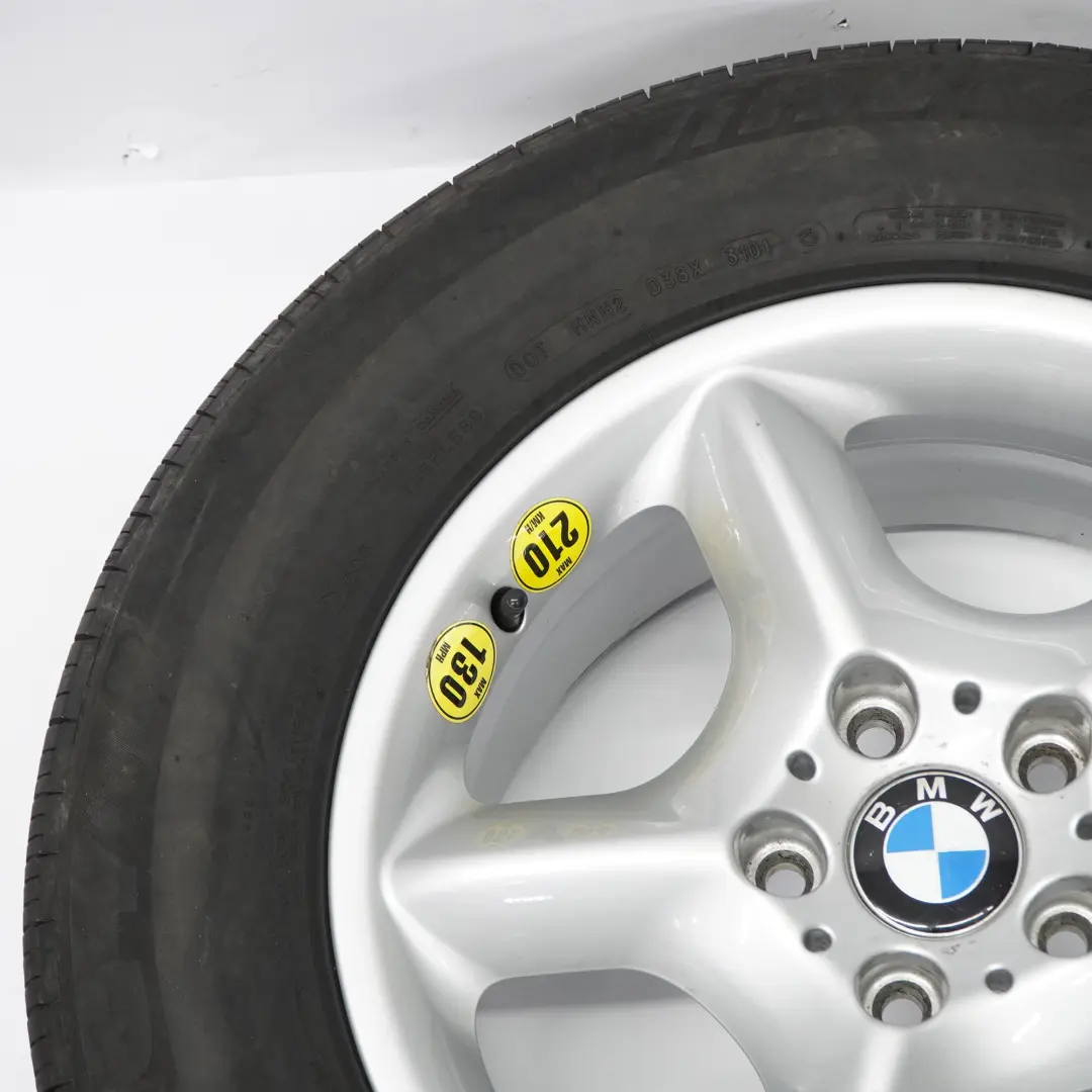 Leicht Metall Felge 17" 7,5J ET:40 Reifen 235/65 R17 Sternspeiche 57 für BMW X5 E53 mit Teilenummer 1096159 BMW X5 E53 Leicht Metall Felge 17" 7,5J ET:40 Reifen 235/65 R17 Sternspeiche 57 - SKU 1096159-8 - Teilenummer 1096159