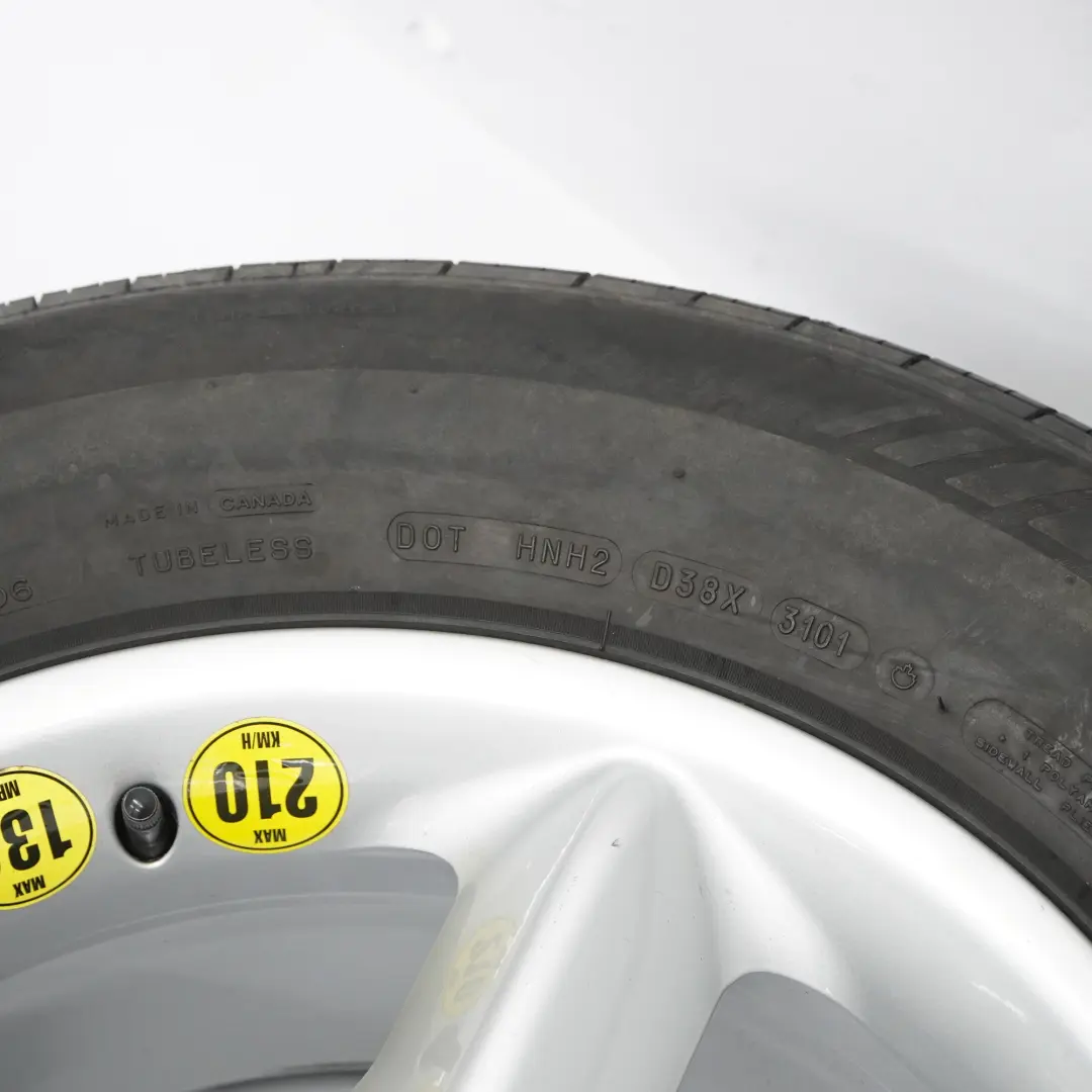 BMW X5 E53 Cerchio In lega 17" 7,5J ET:40 Pneumatico 235/65 R17 Star Spoke 57 - SKU 1096159-8 - Numero di parte 1096159