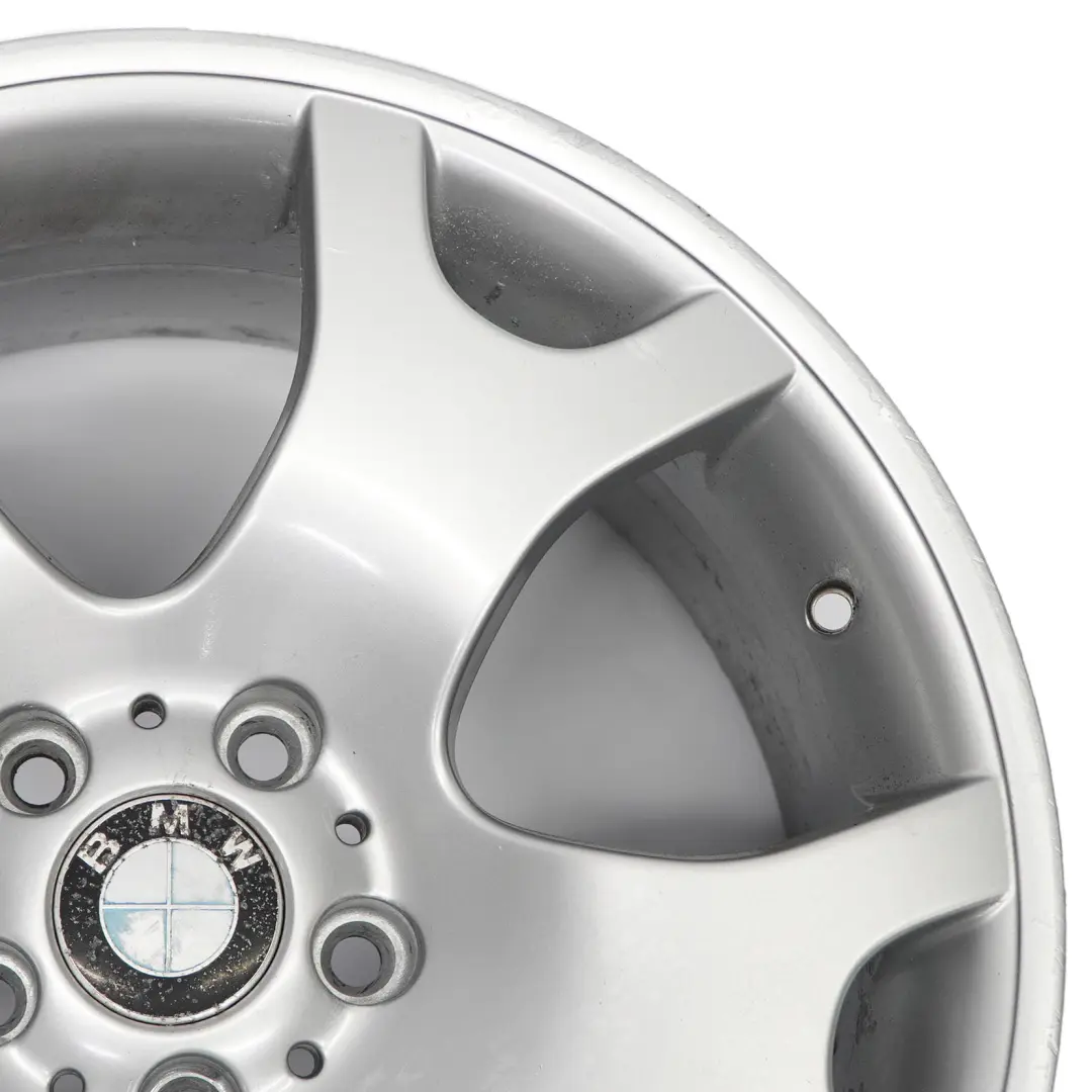 trasera De plata llanta De aleacion De 19 "V hablo 63 10J ET:45 para BMW E53 con número de pieza 1096228 BMW E53 trasera De plata llanta De aleacion De 19 "V hablo 63 10J ET:45 - SKU 1096228-2 - Número de pieza 1096228