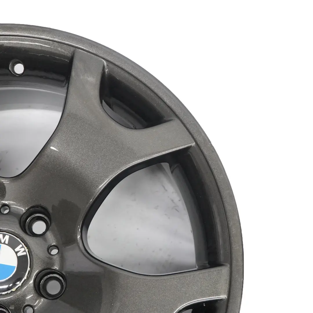 BMW X5 Series E53 Jante alliage arrière noire 19" rayons V 63 ET:45 10J - SKU 1096228-5 - Numéro de pièce 1096228