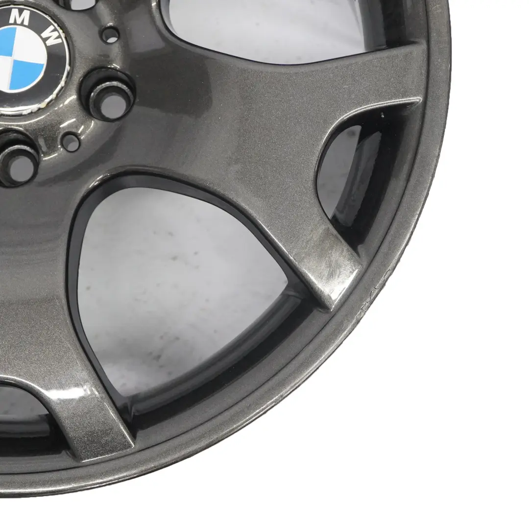 BMW X5 Series E53 Jante alliage arrière noire 19" rayons V 63 ET:45 10J - SKU 1096228-5 - Numéro de pièce 1096228