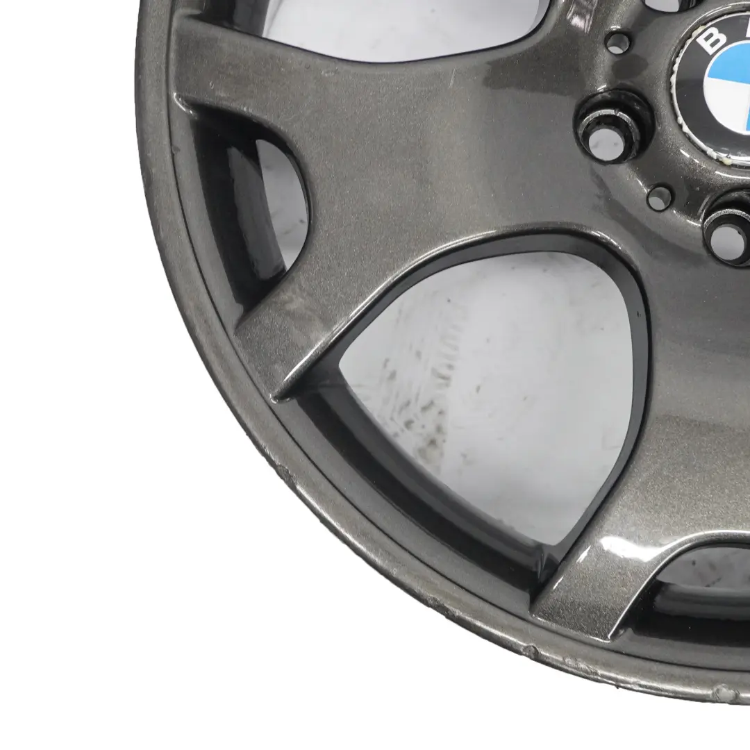 BMW X5 Series E53 Jante alliage arrière noire 19" rayons V 63 ET:45 10J - SKU 1096228-5 - Numéro de pièce 1096228