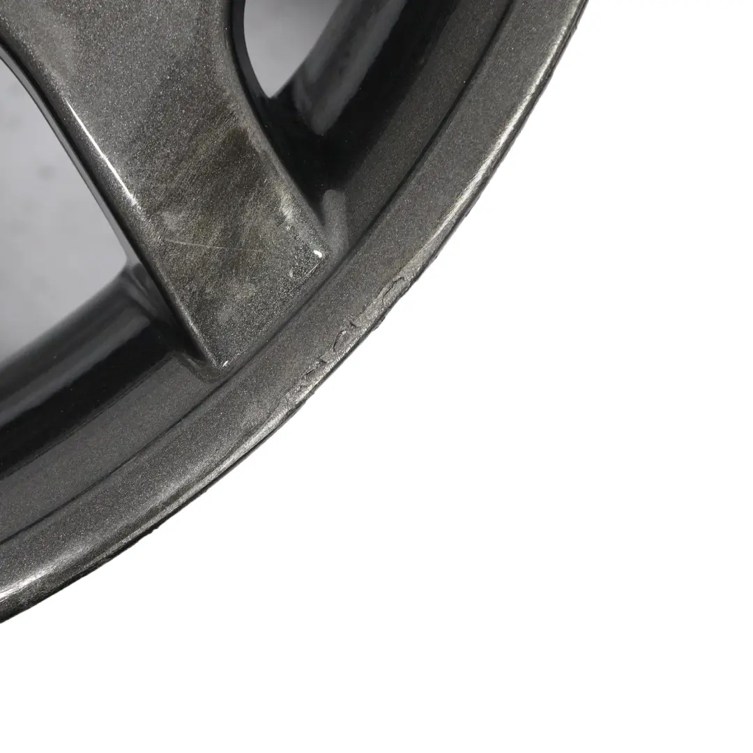BMW X5 Series E53 Jante alliage arrière noire 19" rayons V 63 ET:45 10J - SKU 1096228-5 - Numéro de pièce 1096228