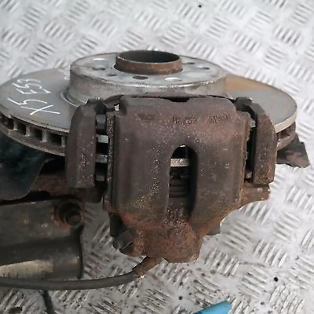 BMW X5 Series E53 FRONT RIGHT LEG SUSPENSION AXLE BRAKE DISC HUB COMPLETE SET - SKU 1096272 - Part number 31311096272