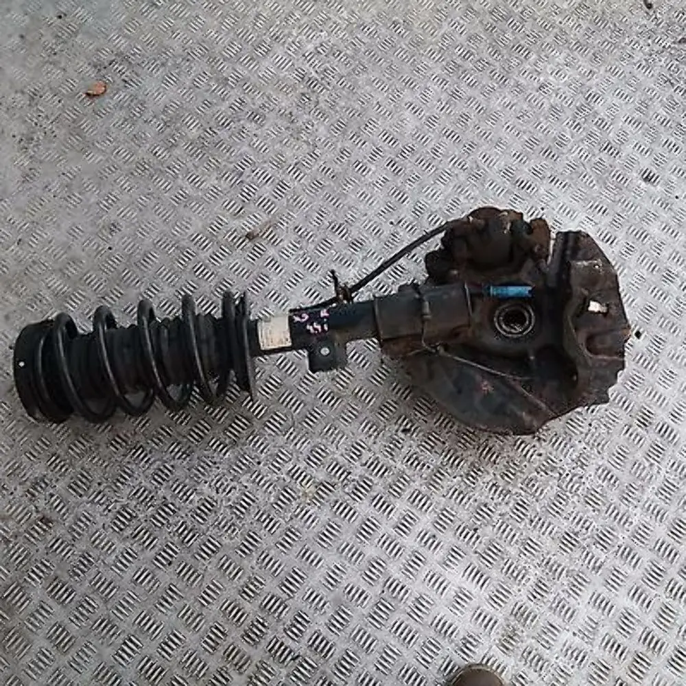BMW X5 Series E53 FRONT RIGHT LEG SUSPENSION AXLE BRAKE DISC HUB COMPLETE SET - SKU 1096272 - Part number 31311096272