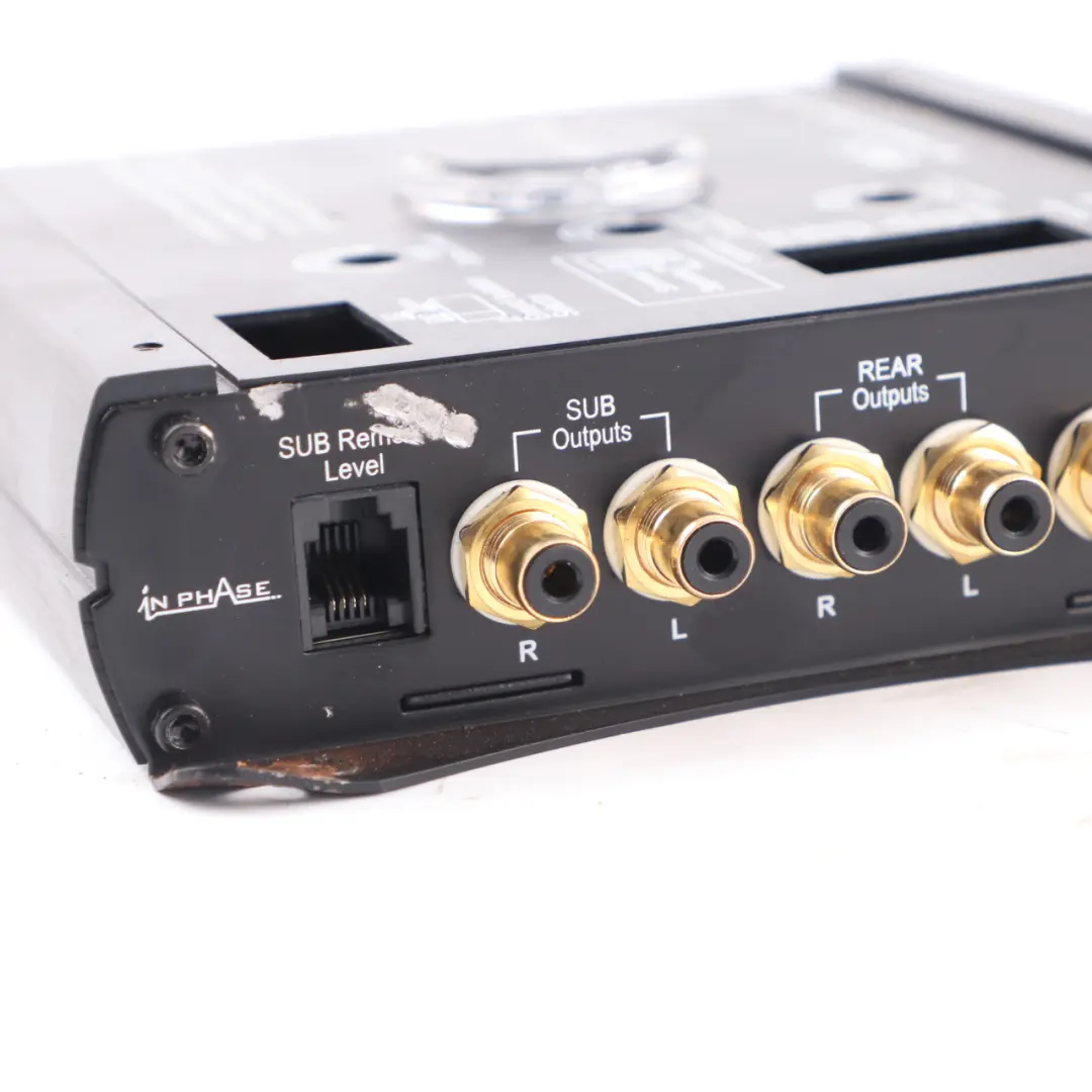SRC6 Audio Output Converter 6-Channel Speaker Line Output to In Phase with Part number 11001409 In Phase SRC6 Audio Output Converter 6-Channel Speaker Line Output - SKU 11001409 - Part number 11001409