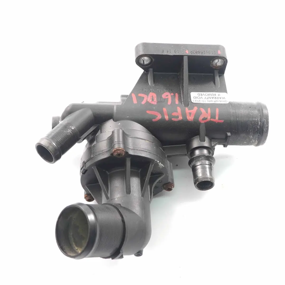 Renault Trafic III Opel Vivaro B 1.6 DCi Thermostat Coolant Housing - SKU 110615482R - Part number 110615482R