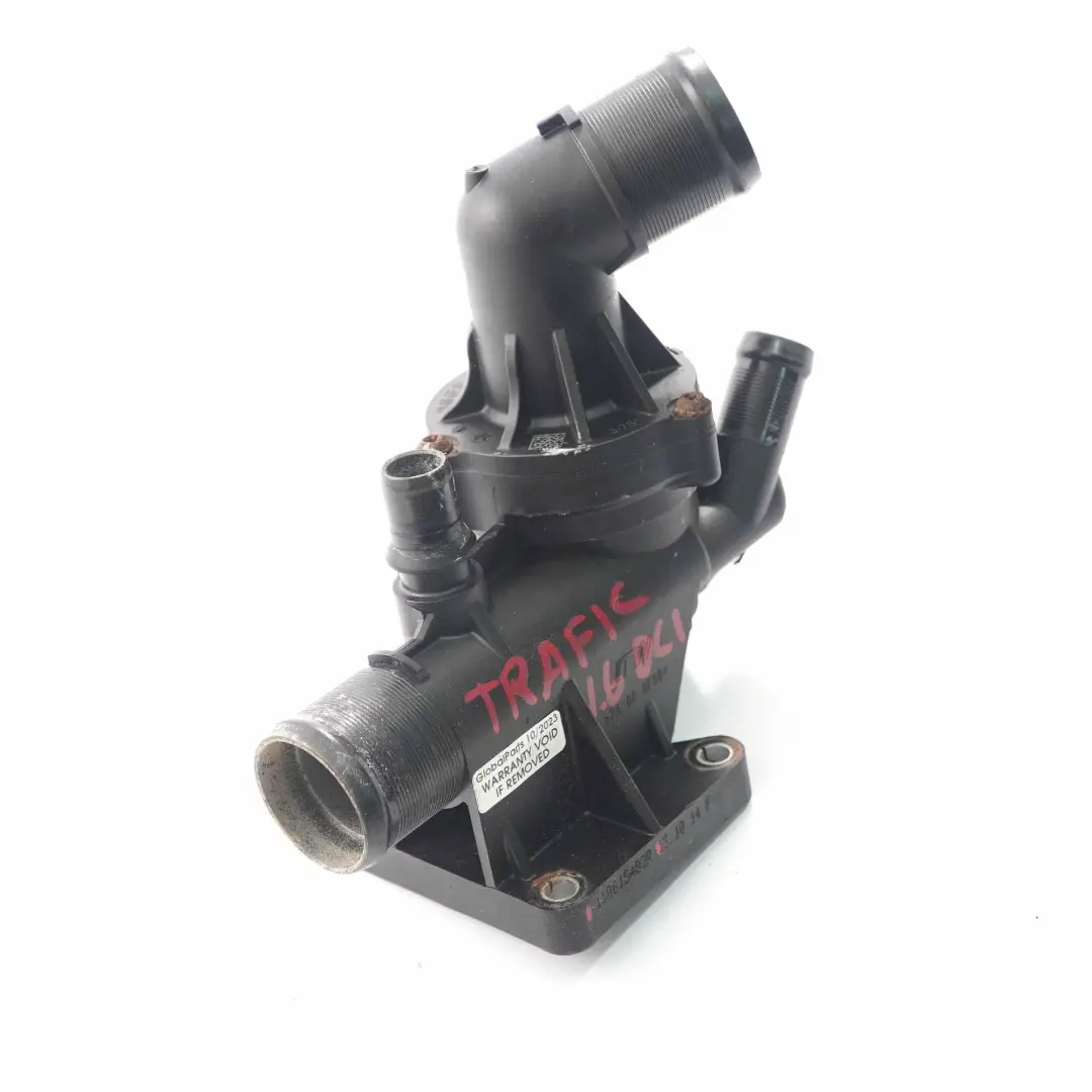 Obudowa Termostat do Renault Trafic III 1.6 DCi o numerze 110615482R Renault Trafic III 1.6 DCi Obudowa Termostat - SKU 110615482R - Numer Części 110615482R