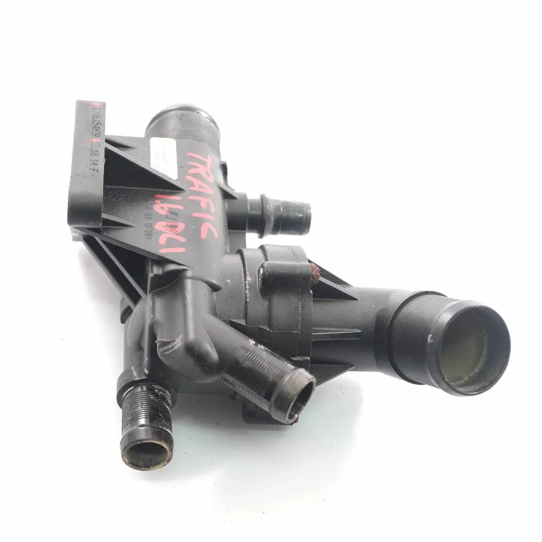 Thermostat Boîtier pour Renault Trafic III Opel Vivaro B 1.6 DCi à propos du numéro de pièce 110615482R Renault Trafic III Opel Vivaro B 1.6 DCi Thermostat Boîtier - SKU 110615482R - Numéro de pièce 110615482R