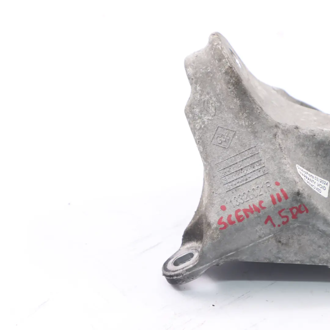 K9K Engine Support Bracket to Renault Scenic III Megane III 1.5 DCi with Part number 113320021R Renault Scenic III Megane III 1.5 DCi K9K Engine Support Bracket - SKU 113320021R - Part number 113320021R