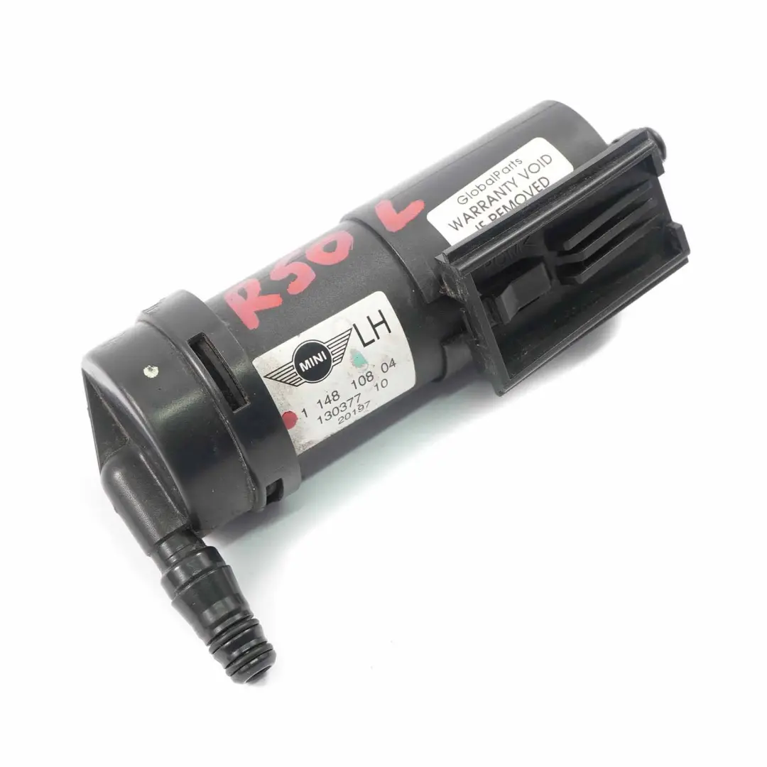 Ugello Lavafari Anteriore Sinistro per Mini R50 R53 con numero di parte 7147047 Mini R50 R53 Ugello Lavafari Anteriore Sinistro - SKU 1148108 - Numero di parte 7147047