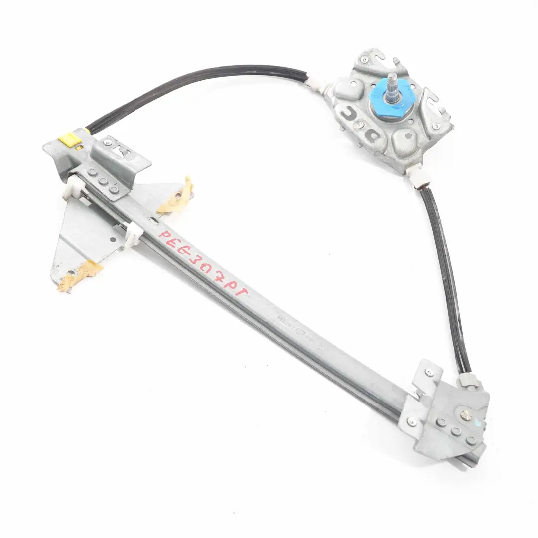 Fensterheber hintere Tür rechts Regulator Mechanismus für Peugeot 307 mit Teilenummer 115280 Peugeot 307 Fensterheber hintere Tür rechts Regulator Mechanismus - SKU 115280 - Teilenummer 115280