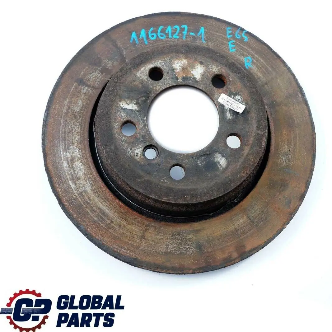 Rueda Trasera Izquierda Derecha Disco De Freno Ventilado 324X20 para BMW E65 E66 con número de pieza 1166127 BMW E65 E66 Rueda Trasera Izquierda Derecha Disco De Freno Ventilado 324X20 - SKU 1166127-1 - Número de pieza 1166127