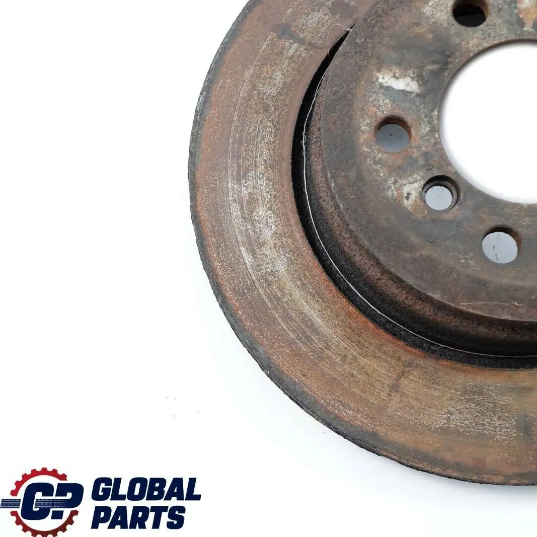 BMW 7 Series E65 E66 Rear Left Right Wheel N/O/S Brake Disc Ventilated 324X20 - SKU 1166127-1 - Part number 1166127