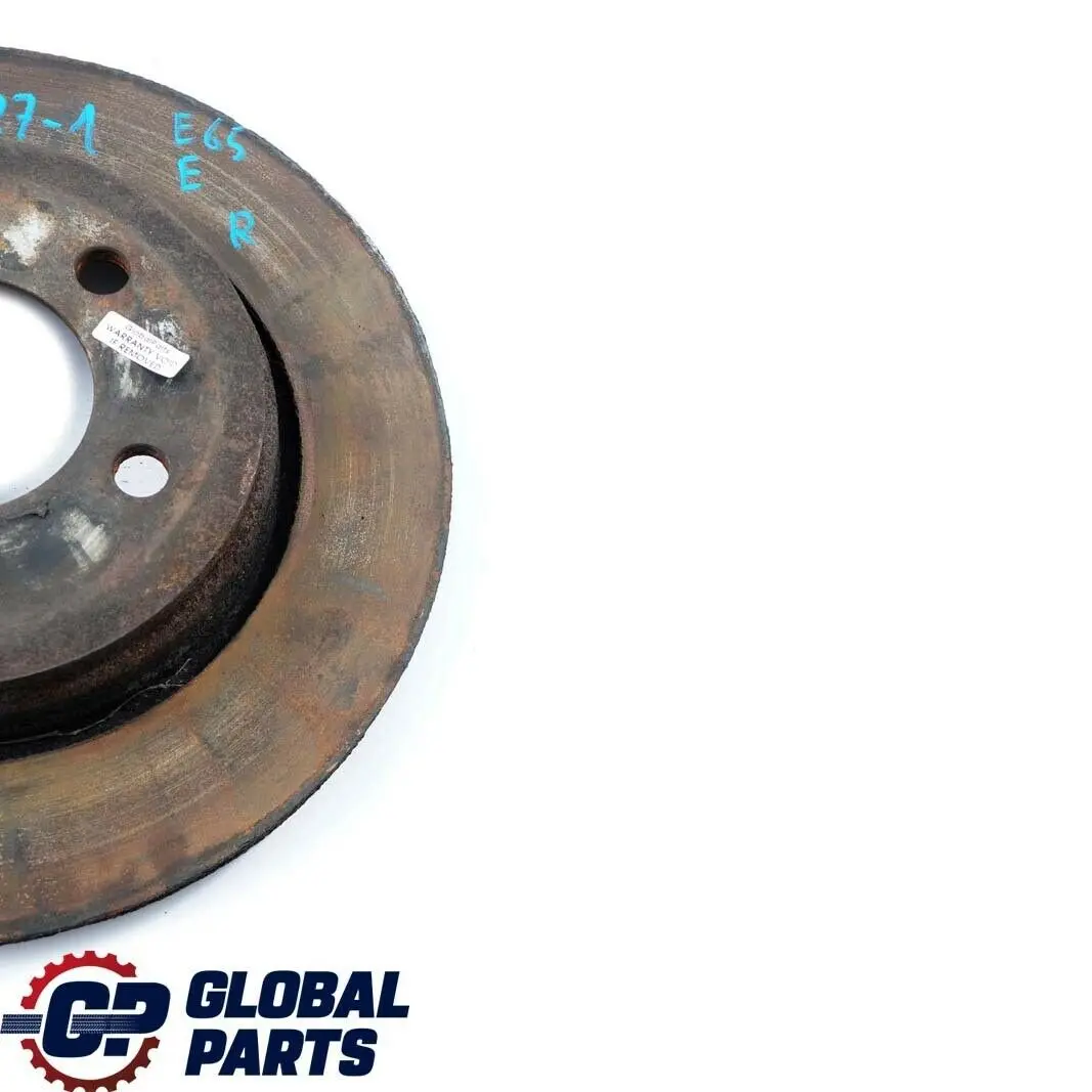 BMW 7 Series E65 E66 Rear Left Right Wheel N/O/S Brake Disc Ventilated 324X20 - SKU 1166127-1 - Part number 1166127