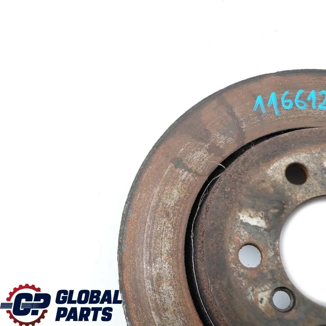 BMW 7 Series E65 E66 Rear Left Right Wheel N/O/S Brake Disc Ventilated 324X20 - SKU 1166127-1 - Part number 1166127